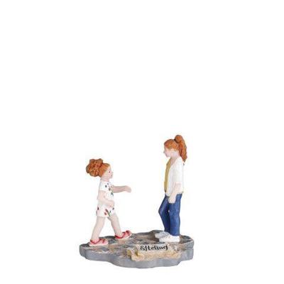 Efteling Luville-bezoekers: Waar gaan we nu heen?' l6xb4,5xh6,5cm' Kerst Efteling Luville - Luville