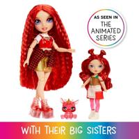 Rainbow High Littles Rainbow Fantasy Fairies pop - Appel (rood) - thumbnail