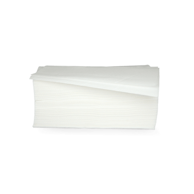 Z/V-vouw handdoek cellulose 2 laags 21x24cm 20x160 vellen