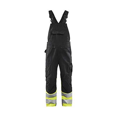 Blåkläder High-Vis bretelbroek 26621800 | Zwart/High-Vis Geel | Maat 62 - 7330509718773 Blåkläder High-Vis bretelbroek 26621800 | Zwart/High-Vis Geel | Maat 62 - 7330509718773