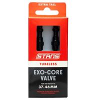 STANS Stan&apos;s tubeless exo-core valves - extra tall - black - thumbnail