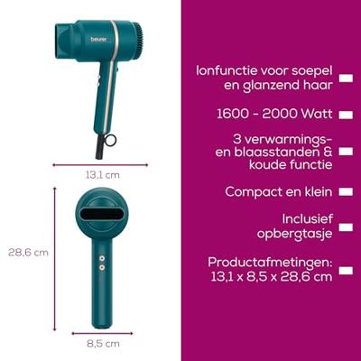Beurer HC 35 Ocean Haardroger Blauw
