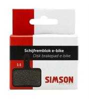 Simson schijfremblokken e-bike shimano tektro - thumbnail