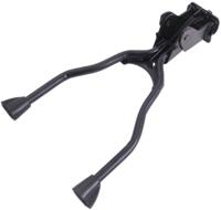 Edge middenstandaard 28" 2-poot zwart - thumbnail