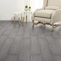 Vloerplanken 5,26 m 2 mm PVC donkergrijs - thumbnail