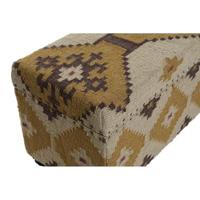 Kist Home ESPRIT Beige Mosterd Katoen 120 x 40 x 45 cm - thumbnail
