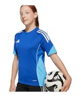 adidas Tiro 25 Competition Trainingsshirt Kids Blauw Lichtblauw Wit - thumbnail