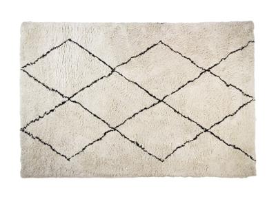 Light & Living Vloerkleed 'Xamuri' 300 x 200cm, kleur Naturel/Zwart