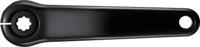 SHIMANO crankstel "steps fc-e6100" crank arm set shim.steps 175mm black - thumbnail