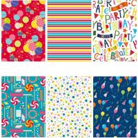 Gw paper party 200x70cm sw - thumbnail