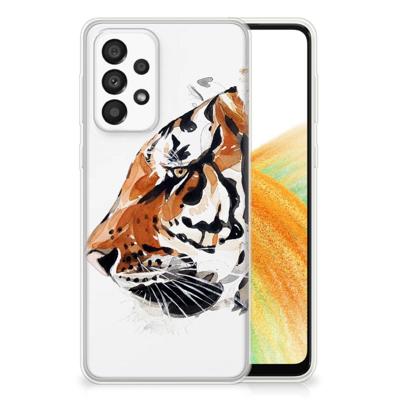 Smartphone hoesje Samsung Galaxy A33 5G Watercolor Tiger