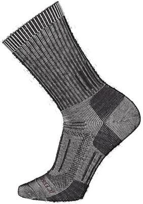 Icebreaker Mountaineer Mid Calf Wandelsok Dames Jet Hthr/Espresso M