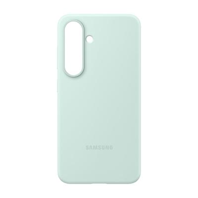 Samsung Silicone Silicon Case Samsung Galaxy S25 Mint Stootbestendig