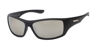 Kost zonnebril unisex zwart spiegel (20 263)