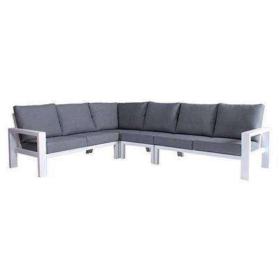 Benton hoekset Loungebank Wit tuinmeubel 290 x 226 x 86 x 90 Buitengewoon de Boet - Buitengewoon de boet