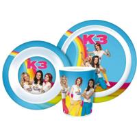 Studio 100 MEK3N0001030 peuterbestek Peuter bestekset Blauw, Wit Melamine - thumbnail