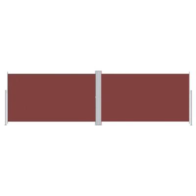 VidaXL Windscherm uittrekbaar 180x600 cm bruin VidaXL Windscherm uittrekbaar 180x600 cm bruin