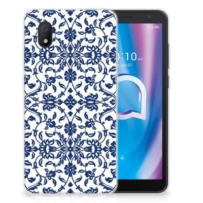 Alcatel 1B (2020) | TPU Case | Flower Blue Alcatel 1B (2020) | TPU Case | Flower Blue