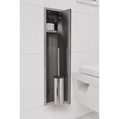 Looox Closed closetborstelgarnituur - rvs geborsteld cl6