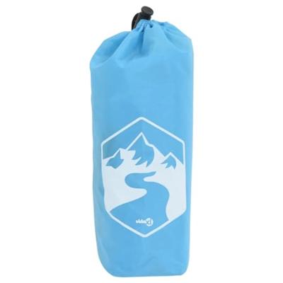 VidaXL Regenponcho met capuchon 2-in-1 ontwerp 223x145 cm blauw