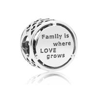 Bedelarmbandje voor vrouwen Pandora OPENWORK FAMILY ROOTS - thumbnail