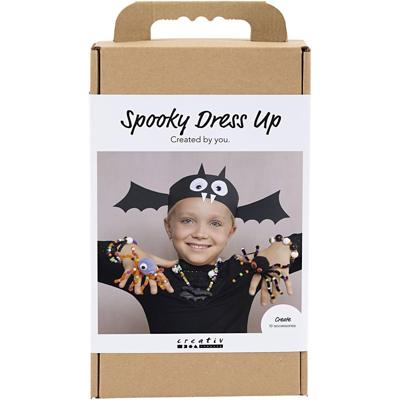 Creativ Company Hobbyset spookachtige accessoires, kostuums en sieraden, halloween kleuren, 1 doos