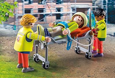 Playmobil - 71202 - City Action Les Subcutors - Ambulance met licht- en geluidseffecten - thumbnail