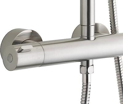 Ben Lavion 250 Cool regendoucheset met 4 straalsoorten Ø25cm RVS-look