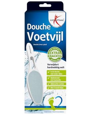 Lucovitaal Douche voetvijl 1 Stuks Lucovitaal Douche voetvijl 1 Stuks