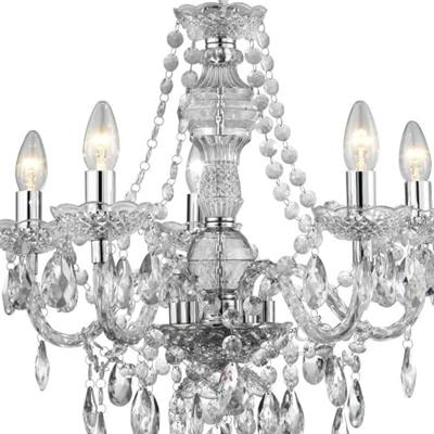 Searchlight KroonluchterMarie Therese Ø 55cm - 8885-5CL