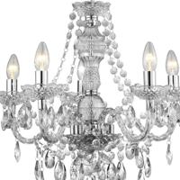 Searchlight KroonluchterMarie Therese Ø 55cm - 8885-5CL - thumbnail