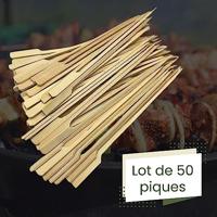 Satestokjes bamboe 50-delig 20cm - thumbnail