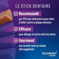 DentActiv - 12 Sticks - VETOCANIS - 12 Mini Rundvlees Mondhygiëne Sticks voor Honden 2-15kg - thumbnail