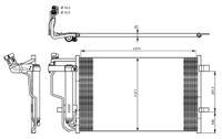 Condensor, airconditioning 35922 - thumbnail
