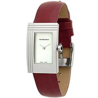 Horlogeband Burberry BU4101 Leder Rood 16mm - thumbnail