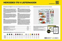 Heller 80736 MB 170 Lieferwagen Bouwpakket Schaal 1:24 - thumbnail
