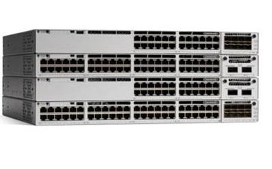 Cisco Catalyst C9300-48U-A netwerkswitch Managed L2/L3 Gigabit Ethernet (10/100/1000) grijs - netwerkswitches (Managed, L2/L3, Gigabit Ethernet (10/100/1000), Full duplex, Rack inbouw)