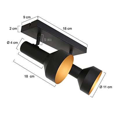 Steinhauer Opbouw plafondlampBundle 2-lichts - 3336ZW