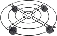 Esschert Design plantentrolley metaal rond l - thumbnail