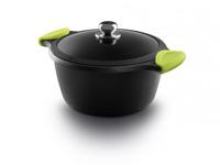 Pan met Deksel Castey F3 IO24 24CM Zwart 1,8 L - thumbnail