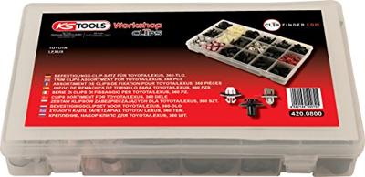 KS Tools 420.0800 Bevestigingsset voor Toyota/Lexus, 360-delig