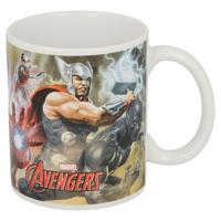 Mok The Avengers Infinity Wit Keramisch Rood (350 ml) - thumbnail