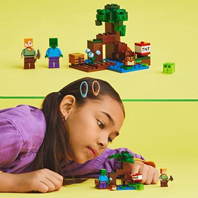 LEGO Minecraft - Het Moerasavontuur Constructiespeelgoed