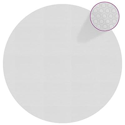 VidaXL Zwembadfolie solar drijvend 381 cm pe grijs