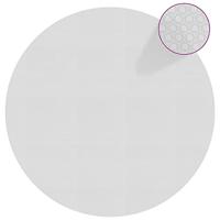 VidaXL Zwembadfolie solar drijvend 381 cm pe grijs - thumbnail