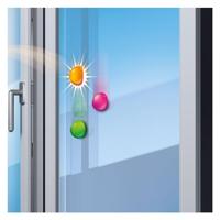 Toi-Toys raamkruiper knijpballen neon, 3st. - thumbnail