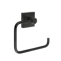 Toiletrolhouder Smedbo House Mat Zwart Smedbo - thumbnail