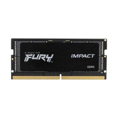 Kingston FURY Impact Werkgeheugenset voor laptop DDR5 32 GB 2 x 16 GB Non-ECC 5600 MHz 262-pins SO-DIMM CL40 KF556S40IBK2-32 Kingston FURY Impact Werkgeheugenset voor laptop DDR5 32 GB 2 x 16 GB Non-ECC 5600 MHz 262-pins SO-DIMM CL40 KF556S40IBK2-32