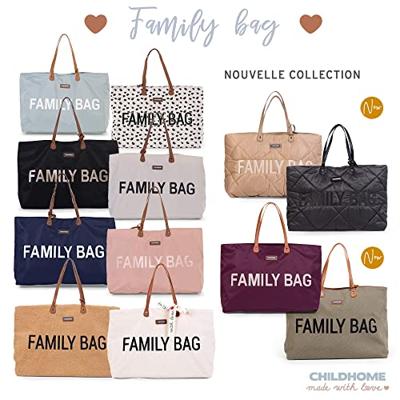 Luiertas Family Bag CHILDHOME zwart