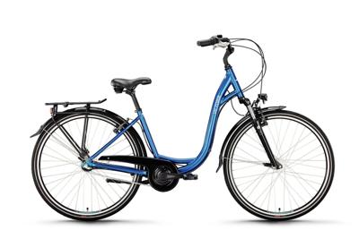 VICTORIA stadsfiets "classic 7" mod. 24 bike vict.classic 7 28/55 low entry 7sp blue